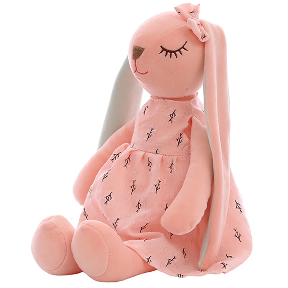 35CM/14inch Cute Bunny  by Soothing Rabbit Doll Sleeping Doll, Stuffed Animals Kids Plushie Doll Toy