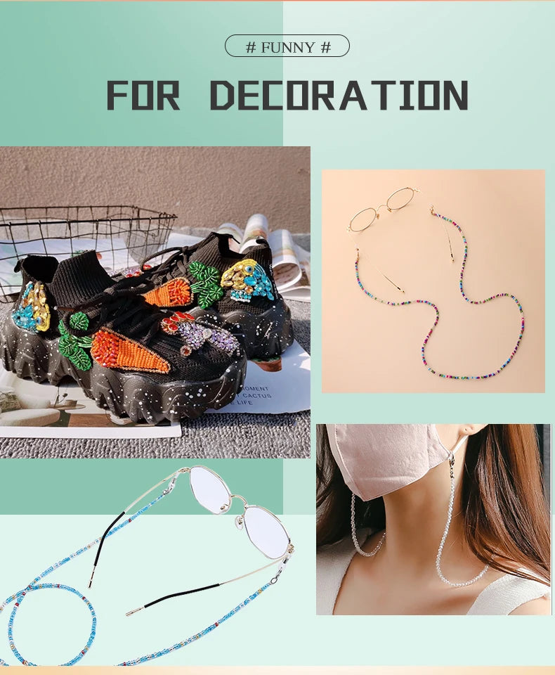 2000pcs/Lot 12Grids Glass Seed Beads Set Charms Jewelry Beads For Bracelet Necklace Earrings Handmade Craft DIY Jewelry Making