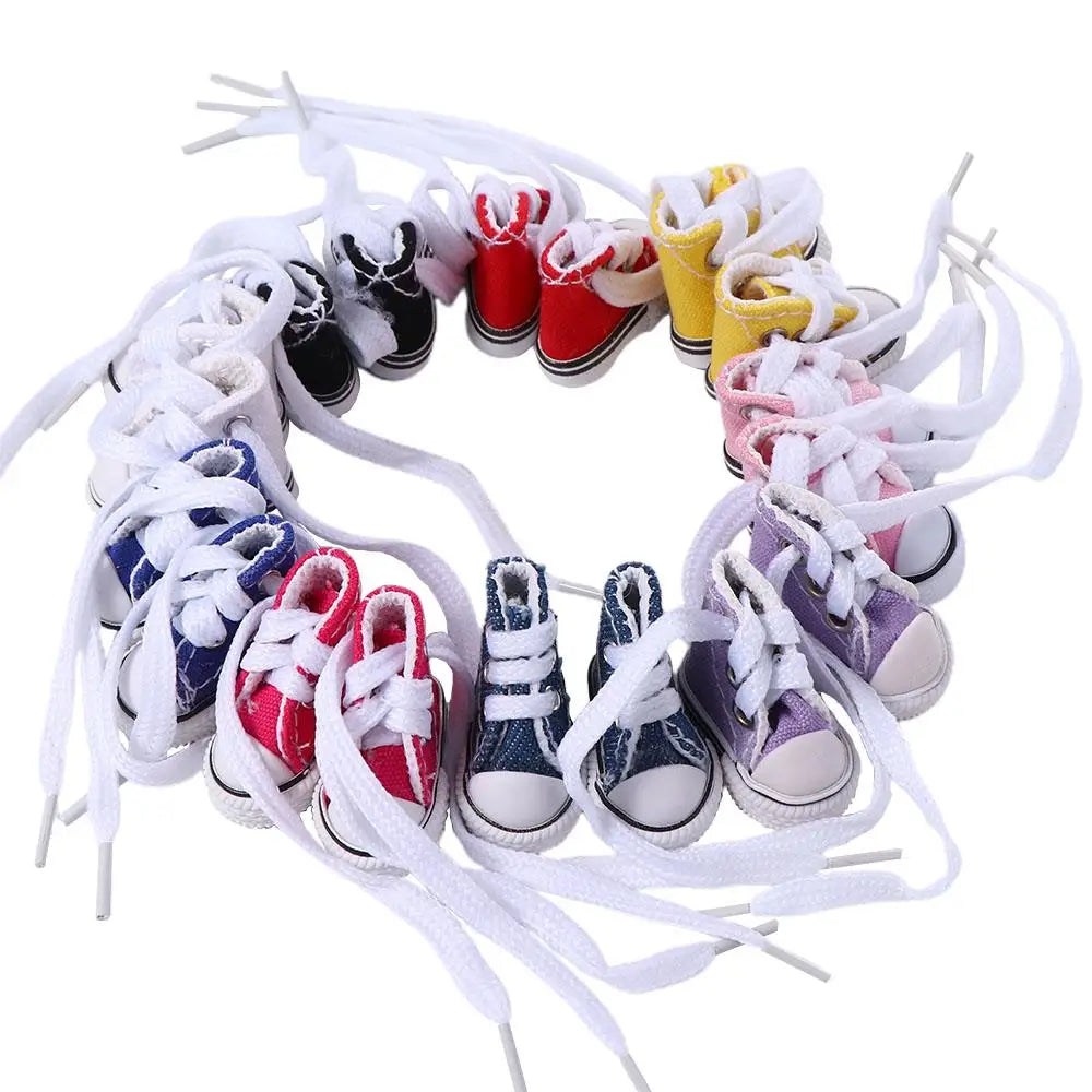 Dolls Accessories 3.5CM/5cm Sneakers Shoes Mini Shoes For Children Blyth Shoes Canvas Shoes Shoes