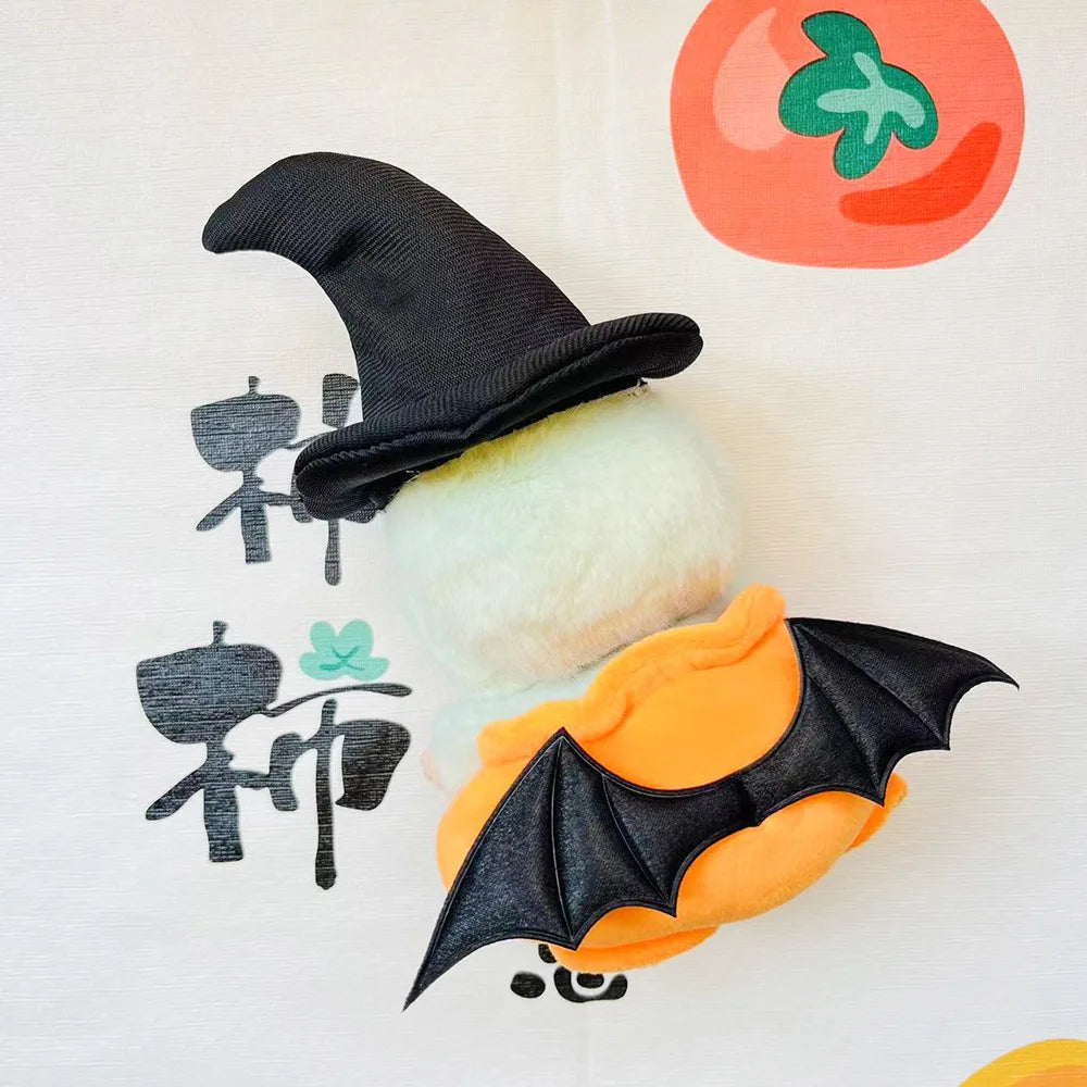 Labubu Keychain Halloween Pumpkin Onesie Doll Clothes Accessories Set Cute LABUBU Clothes Accessories Adorable Costumes
