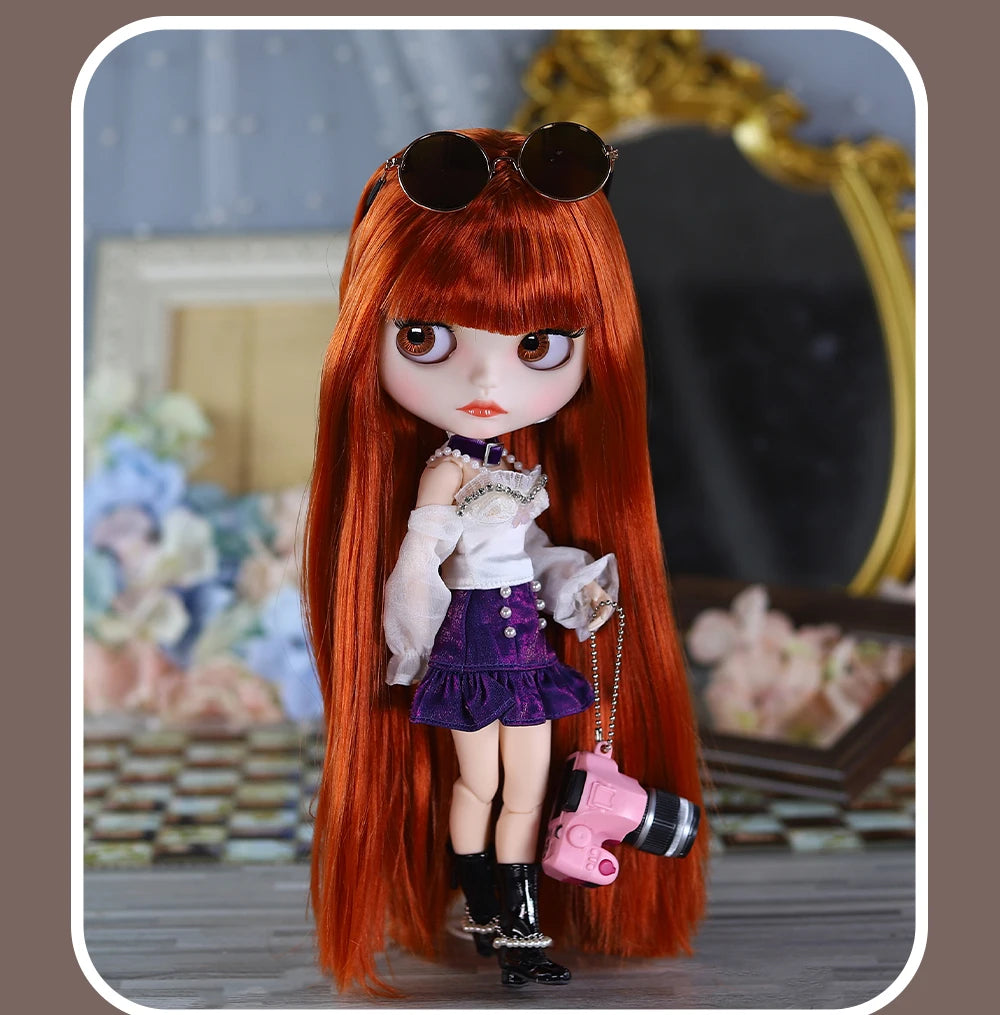 ICY DBS Blyth Doll White Skin Joint Body 1/6 BJD Special Price OB24 Toy Gift