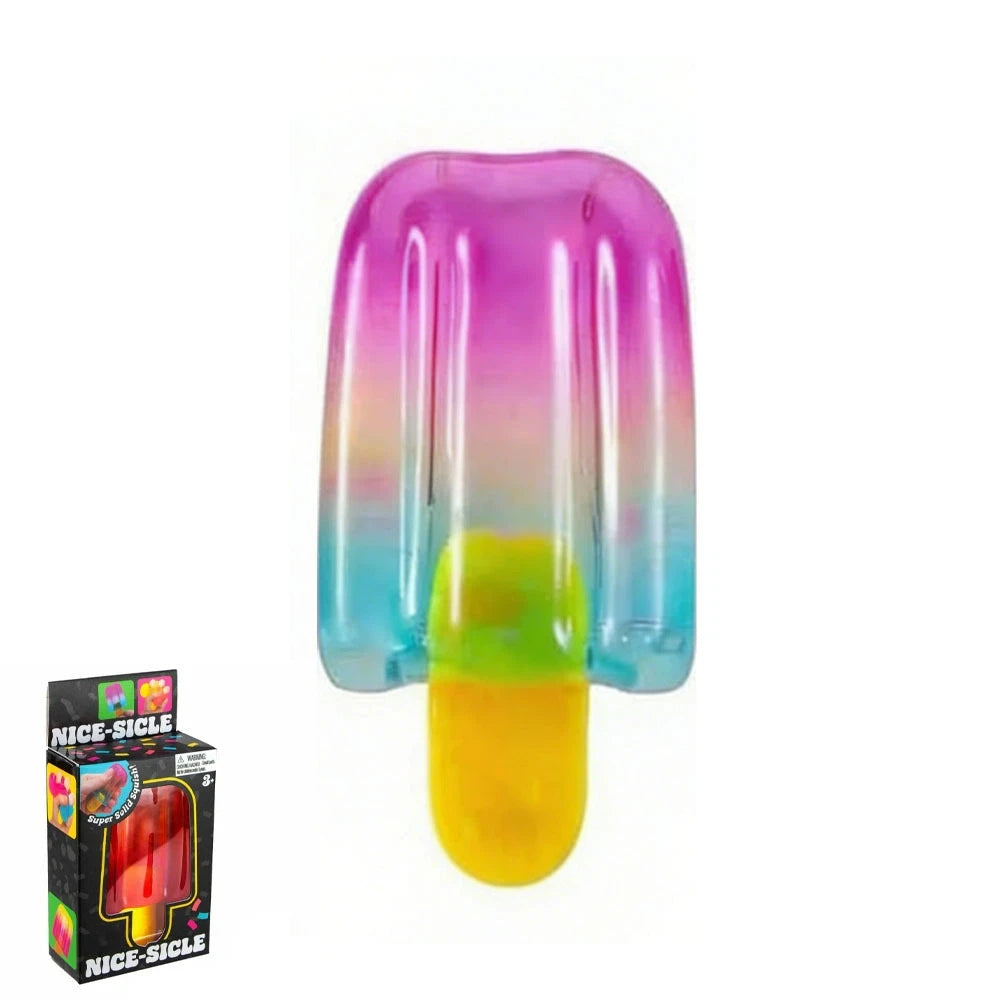 Schylling Needoh Popsicle Blind Box Cube Sensory Stress Relief Squishy Cube Anti-Anxiety Squeeze Object for Birthday Gift Toy