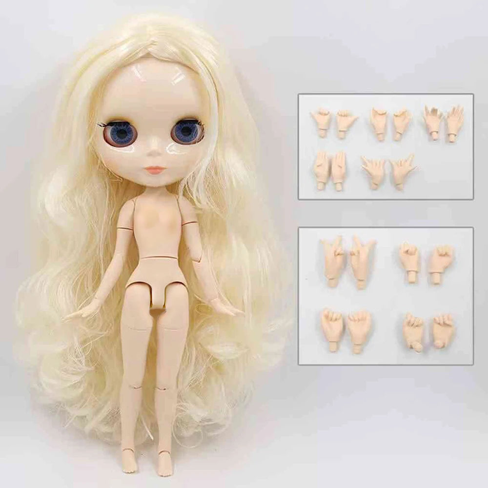 ICY DBS blyth doll 1/6 bjd toy joint body white skin shiny & matte face 30cm on sale special price toy gift anime doll