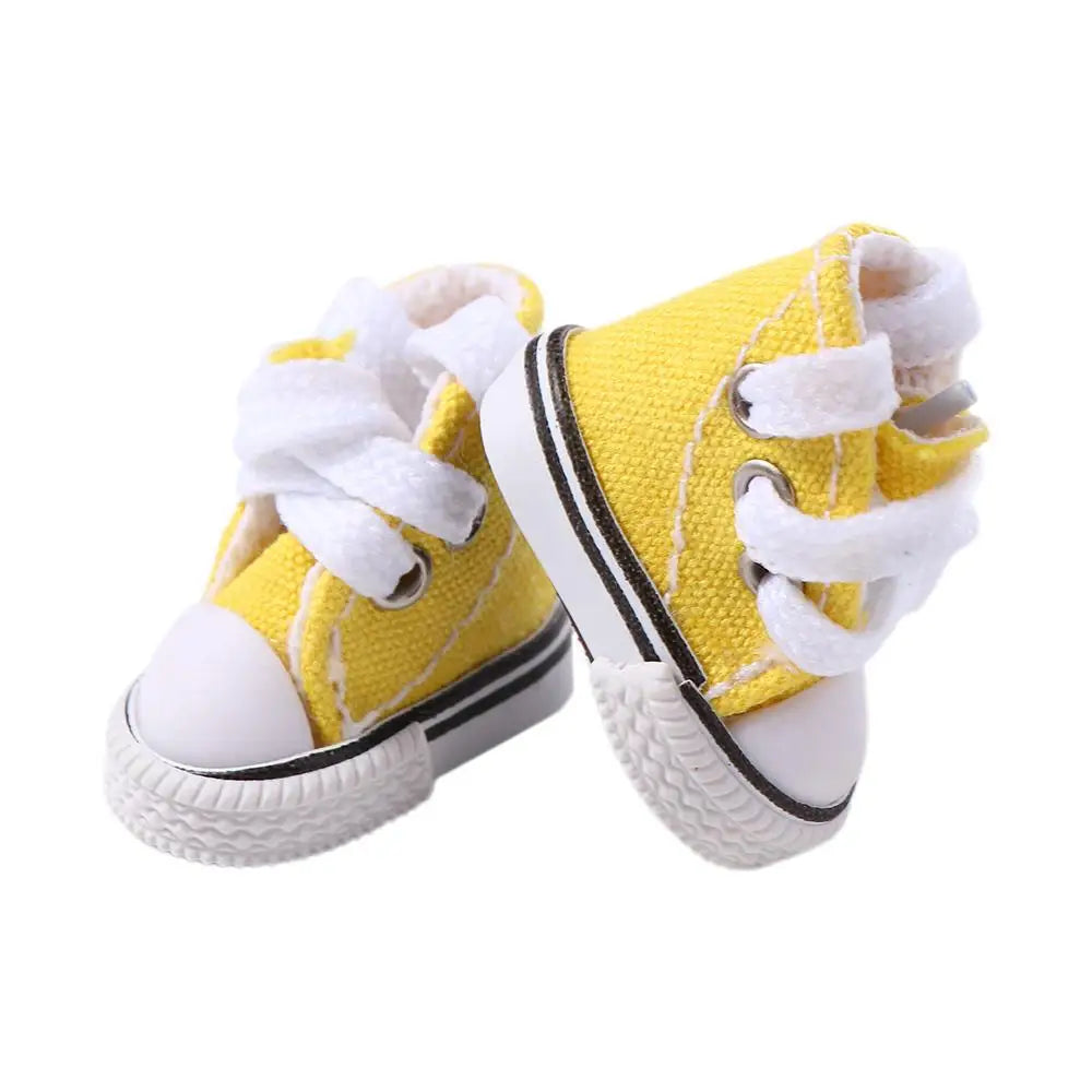 Dolls Accessories 3.5CM/5cm Sneakers Shoes Mini Shoes For Children Blyth Shoes Canvas Shoes Shoes