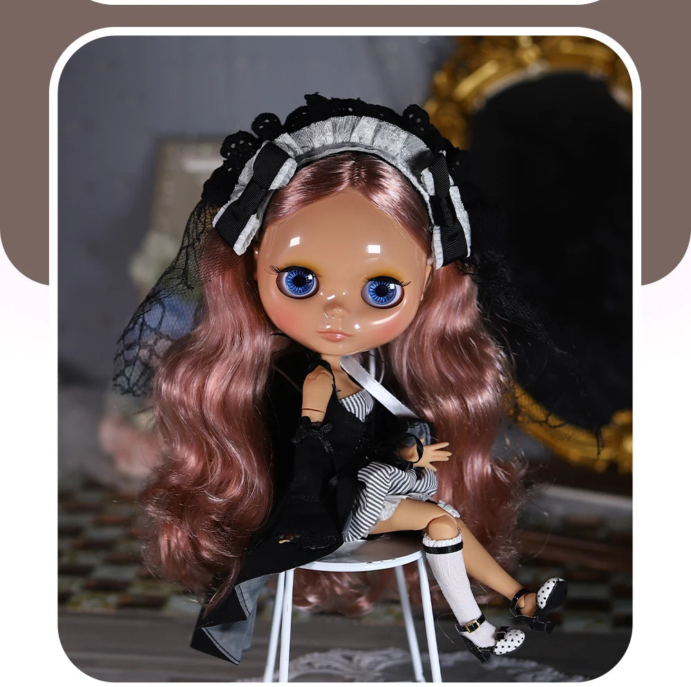ICY DBS Blyth Doll White Skin Joint Body 1/6 BJD Special Price OB24 Toy Gift