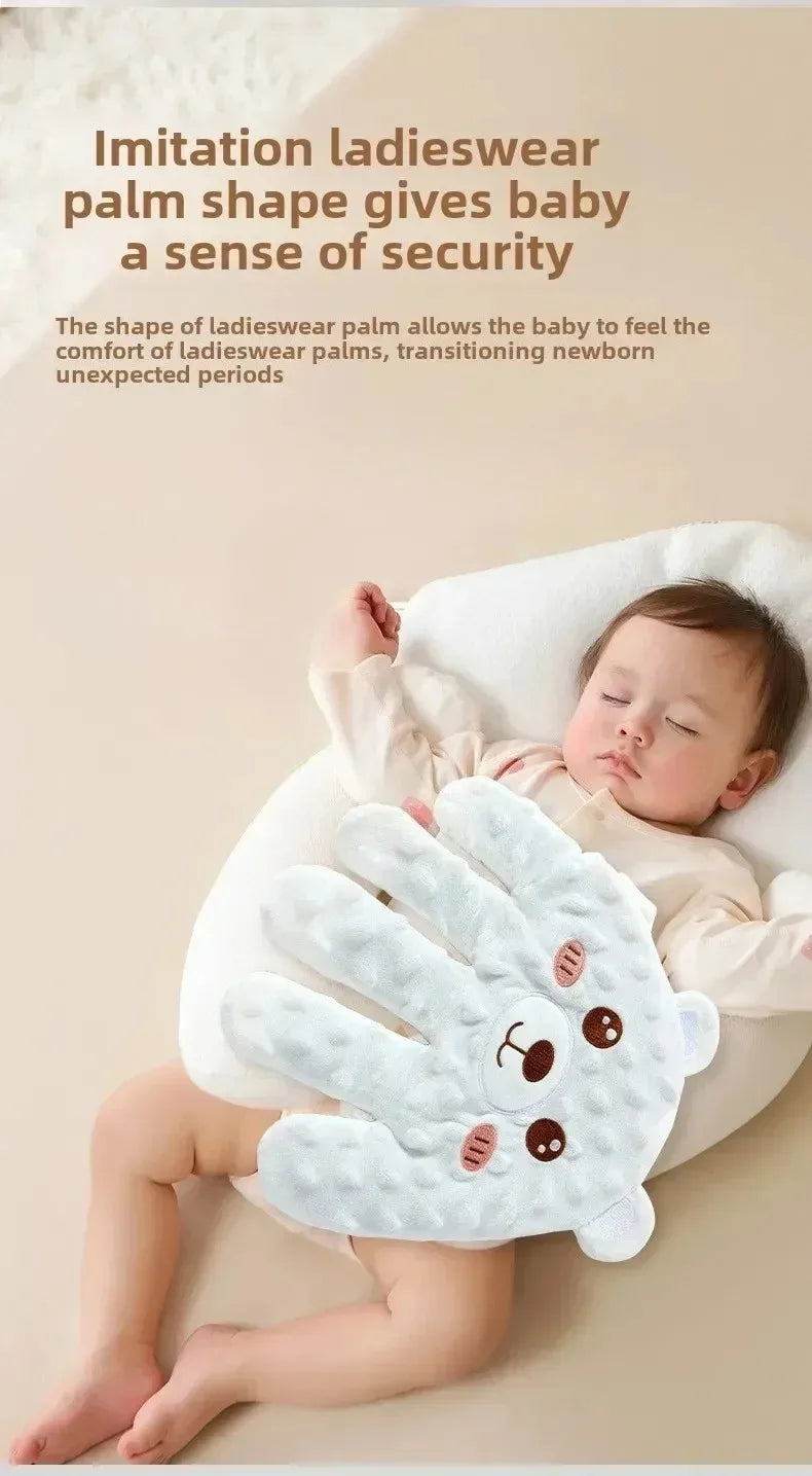 Newborn Baby Sleep Aid Palm Pillow Baby Soothing Palm Baby Sleep Aid Baby Calming Sleep Remote Control Toddler Palm