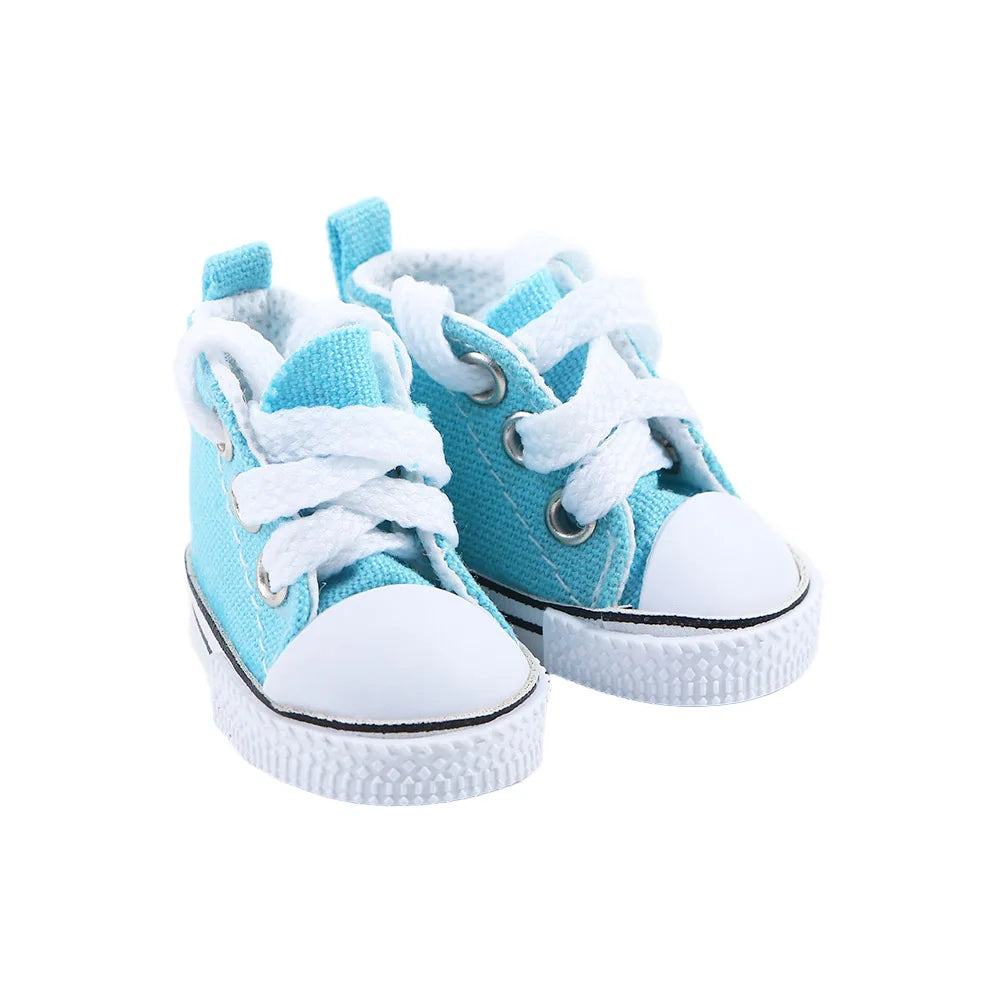 Dolls Accessories 3.5CM/5cm Sneakers Shoes Mini Shoes For Children Blyth Shoes Canvas Shoes Shoes