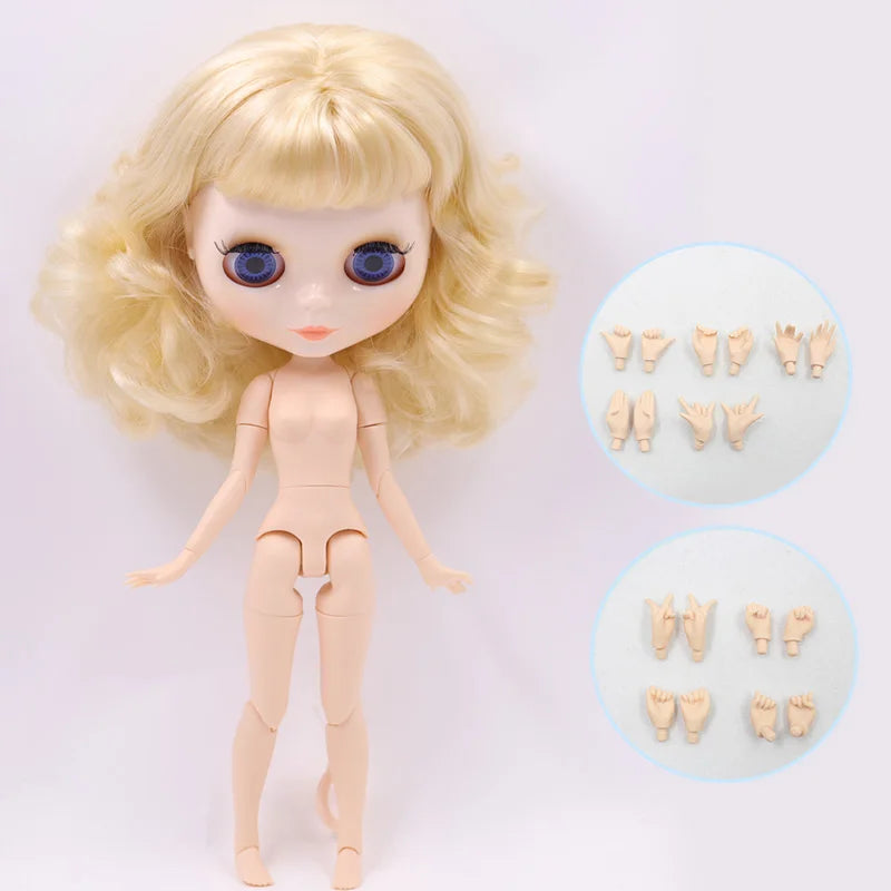 ICY DBS Blyth Doll White Skin Joint Body 1/6 BJD Special Price OB24 Toy Gift