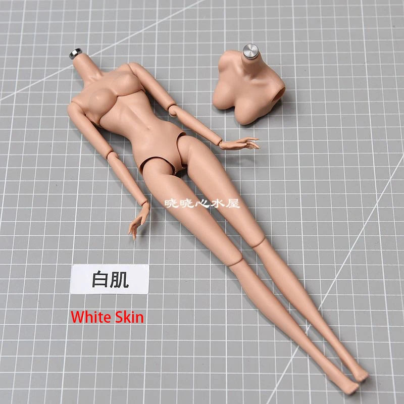 NEW LULY/Supermodel Doll Body Toy 12 Skin Tones High Quality With Replacement Big Boobs 1/6 Body Parts Removable For Babi Doll