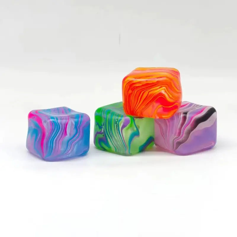 Needoh Snowflake Ice Cube Malt Sugar Squishy Blind Box Stress Relief Slow Rebound Anti-Anxiety Squeeze Toy Puzzle Hands-On Toys