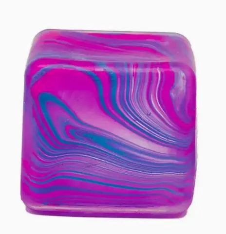 Needoh Snowflake Ice Cube Malt Sugar Squishy Blind Box Stress Relief Slow Rebound Anti-Anxiety Squeeze Toy Puzzle Hands-On Toys