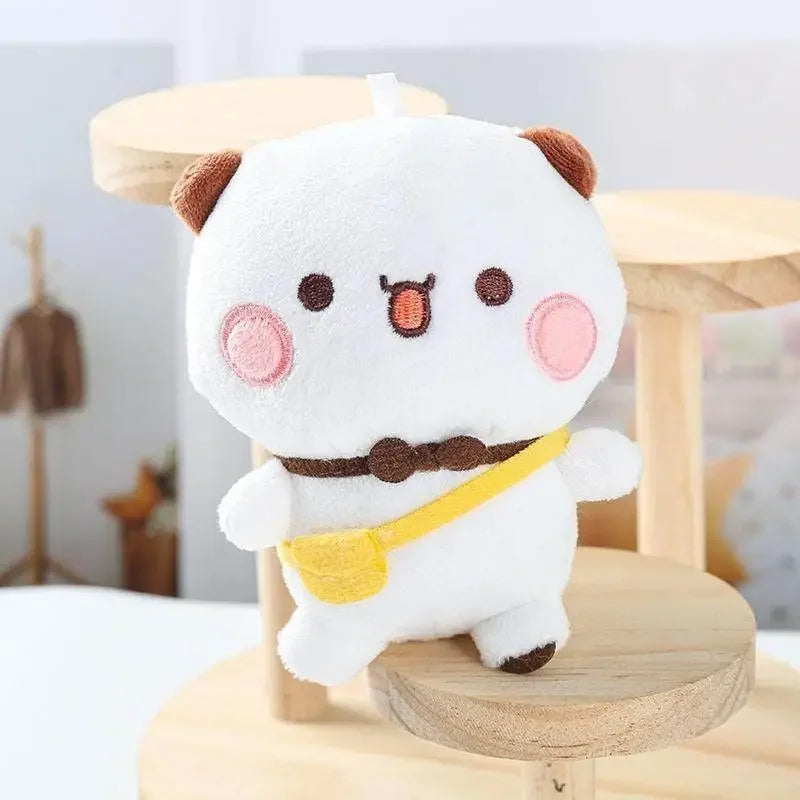 BuBu Plush Keychain Cute Cartoon Stuffed Animal Pendant Soft Bag Charm For Backpack Decor Fashion Accessories