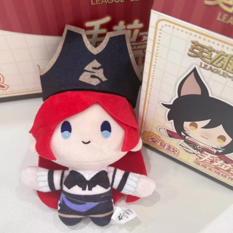 Pumki Genuine League Of Legends Hand-in-Hand Magnetic Plush Keychain Blind Box Series Collectible Toy Pendant Decorative Gift