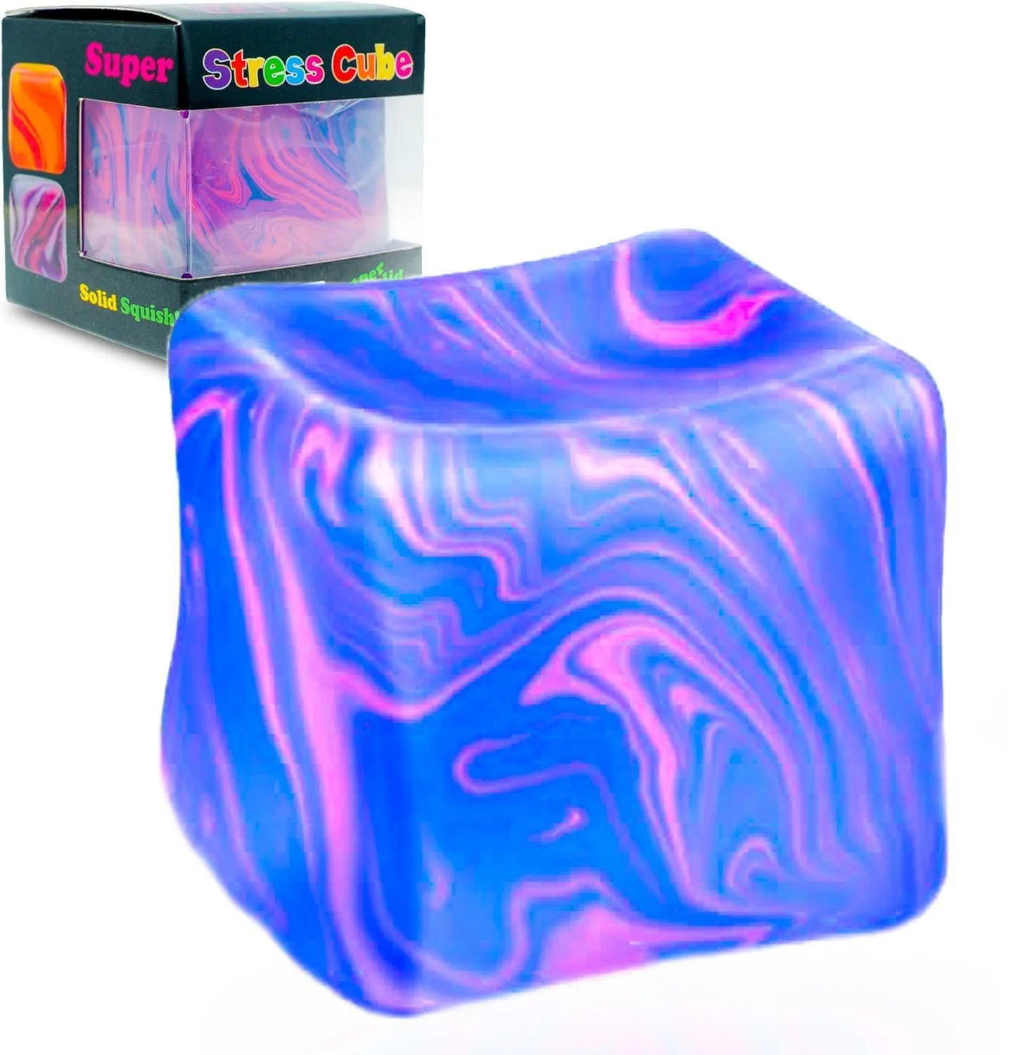 Needoh Snowflake Ice Cube Malt Sugar Squishy Blind Box Stress Relief Slow Rebound Anti-Anxiety Squeeze Toy Puzzle Hands-On Toys