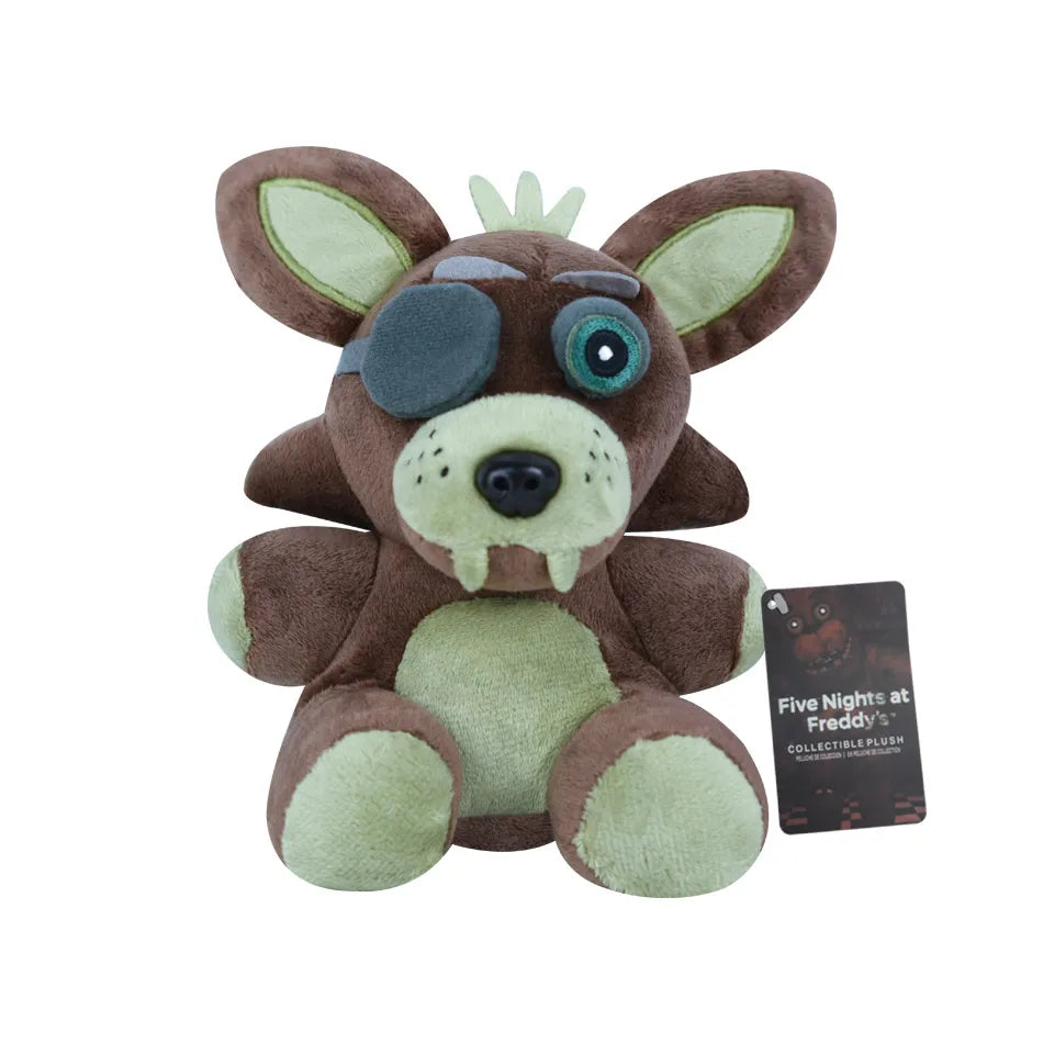 2025New FiveNight At Freddy Fnaf Cute Plush Toys Doll Bonnie Bear Foxy Cartoon Stuffed Dolls Freddy Toys For Children Fans Gifts