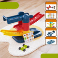Children's Games Gliding Track Car 2 to 5 Years Inertia Toy Multi Layer Cartoon Puzzle Slide Car Roller Coaster Racing Toys