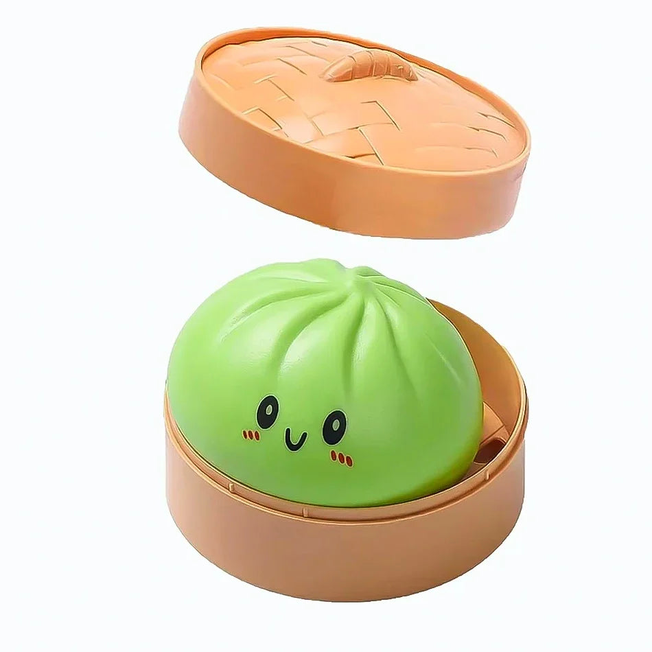 Blind Box Colorful Simulated Dumpling Squishy Relaxing Relieve Anxiety Antistress Enhance Happiness Rebound Squeeze Reliever Toy