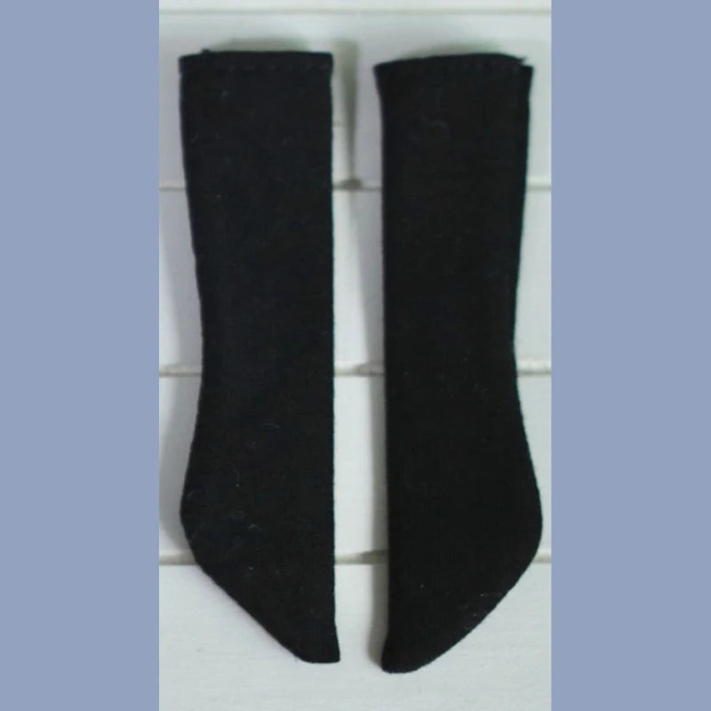 A Pair of Blyth Doll Lace Socks Cute Long White Sock for Blythe Licca Azone OB24 Pullip 1/6 Dolls Accessories Children Gifts