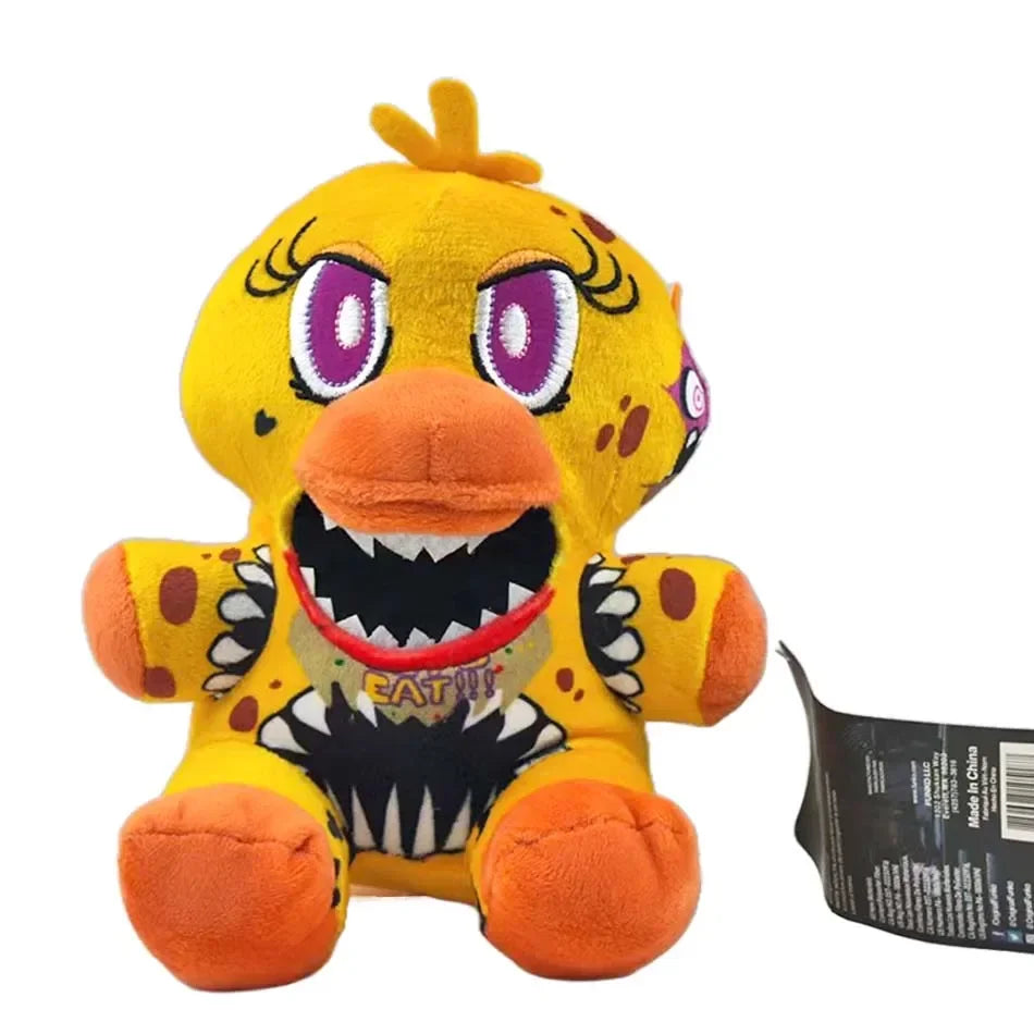 2025New FiveNight At Freddy Fnaf Cute Plush Toys Doll Bonnie Bear Foxy Cartoon Stuffed Dolls Freddy Toys For Children Fans Gifts