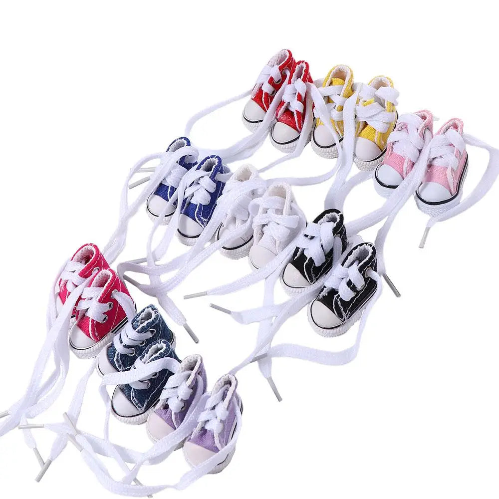 Dolls Accessories 3.5CM/5cm Sneakers Shoes Mini Shoes For Children Blyth Shoes Canvas Shoes Shoes