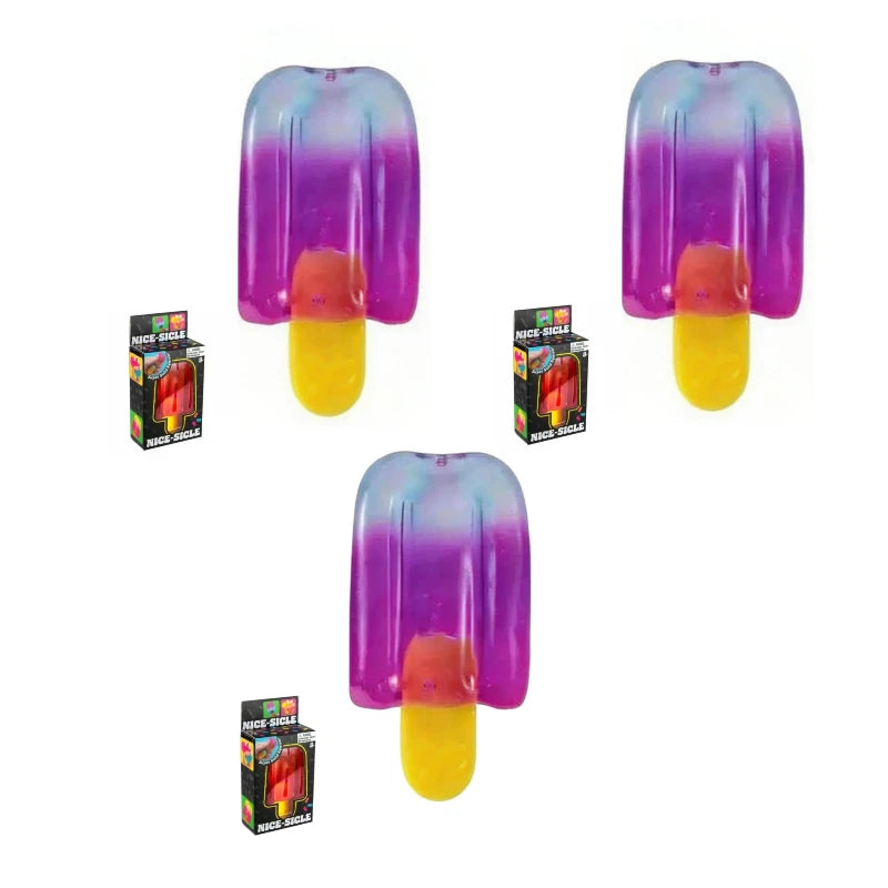 Schylling Needoh Popsicle Blind Box Cube Sensory Stress Relief Squishy Cube Anti-Anxiety Squeeze Object for Birthday Gift Toy