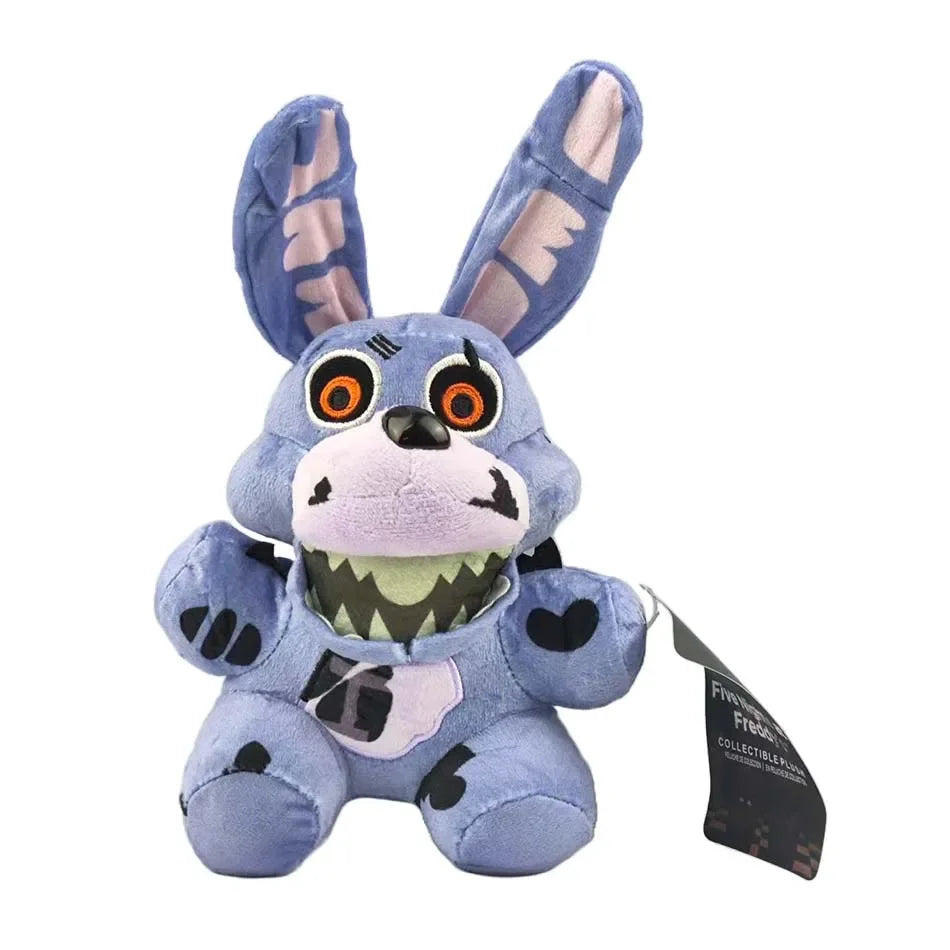 2025New FiveNight At Freddy Fnaf Cute Plush Toys Doll Bonnie Bear Foxy Cartoon Stuffed Dolls Freddy Toys For Children Fans Gifts