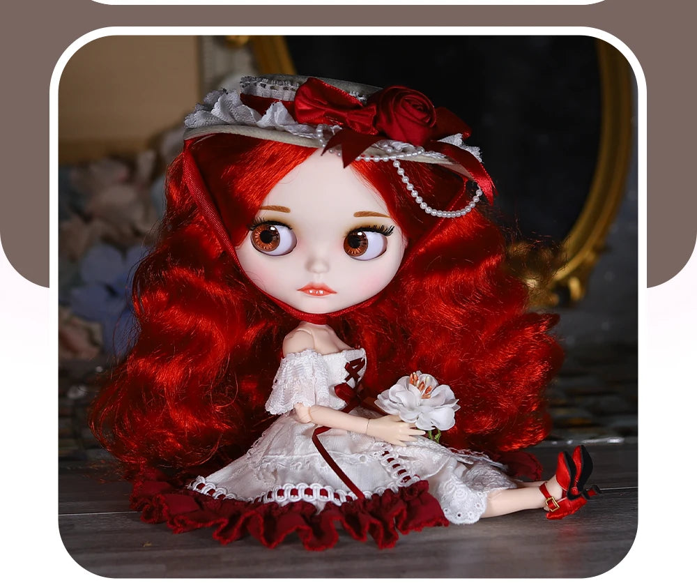 ICY DBS Blyth Doll White Skin Joint Body 1/6 BJD Special Price OB24 Toy Gift