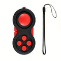 Fidget Pad with 8 Fidget Functions, Fidget Controller Stress Reducer, Fidget Toy Cube Relieves Stress and Anxiety Relief Toys