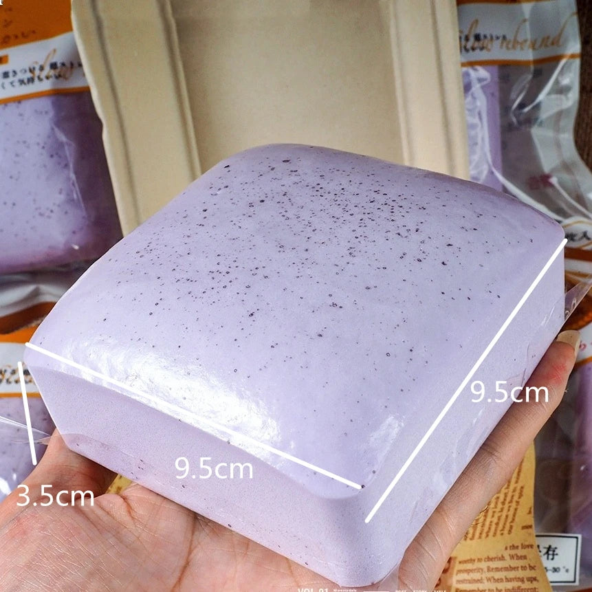 Soft Slow Rising Toast Squishy Stress Relief Fidget Toys Sticky Toast Squishy Squeeze Toys Sensory Fidget Toy for Adults