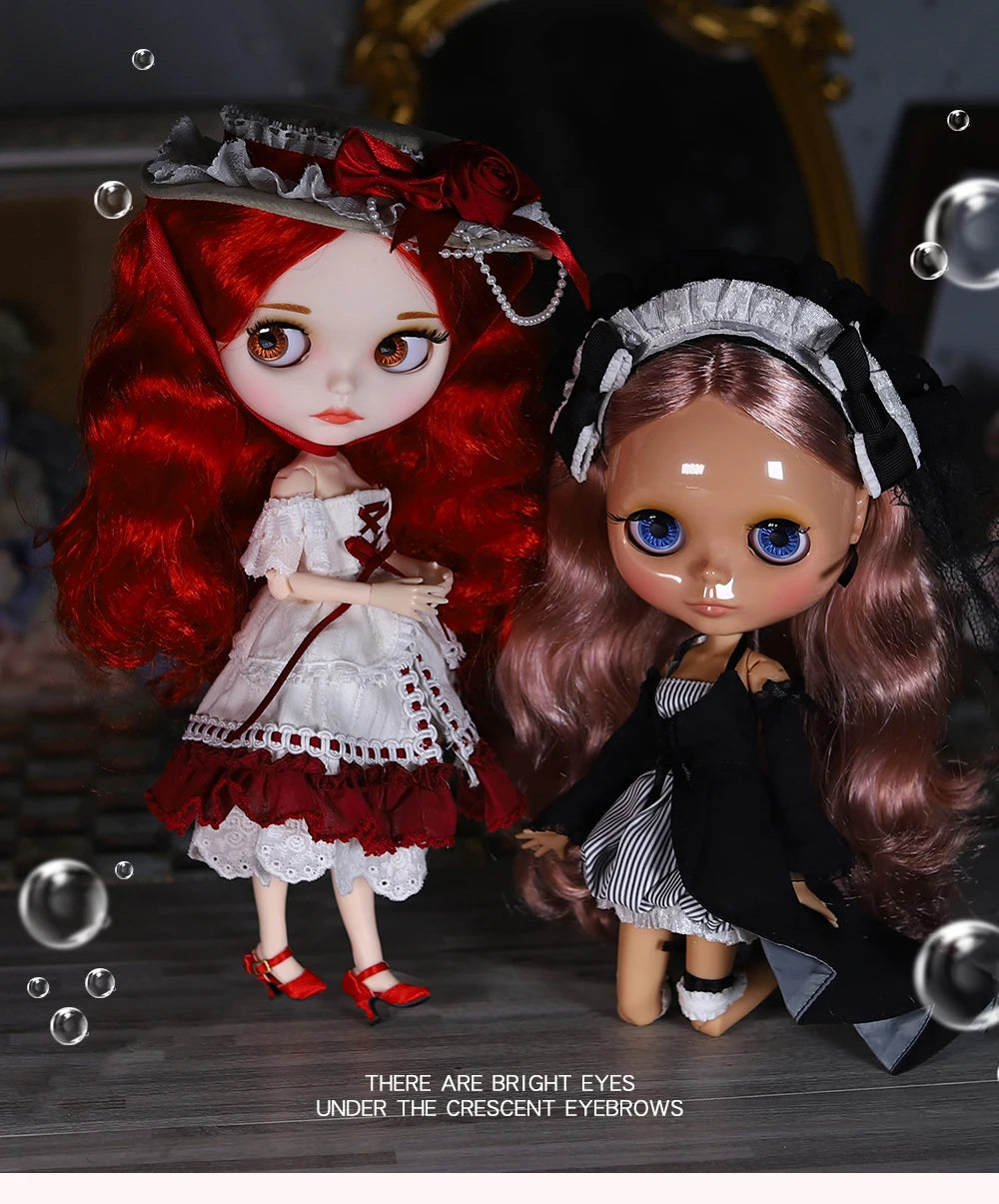 ICY DBS Blyth Doll White Skin Joint Body 1/6 BJD Special Price OB24 Toy Gift