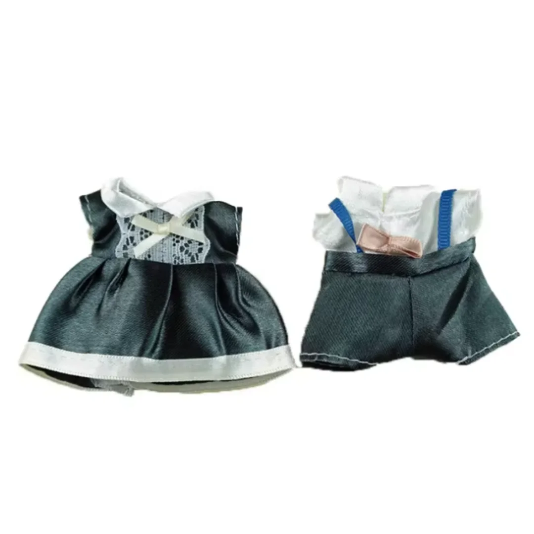 Dress Dollhouse Accessories 1:12 Forest Animal Family Clothes Fashion Daily Wear Casual Outfits Vest Shirt Skirt Pants for Doll