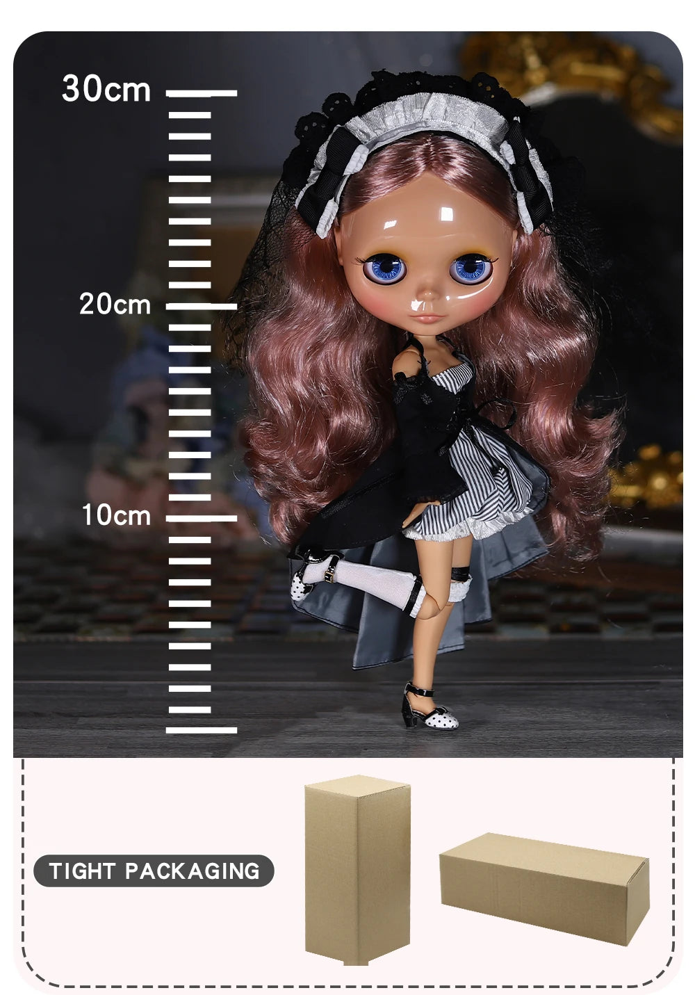 ICY DBS Blyth Doll White Skin Joint Body 1/6 BJD Special Price OB24 Toy Gift