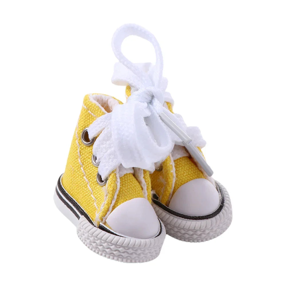 Dolls Accessories 3.5CM/5cm Sneakers Shoes Mini Shoes For Children Blyth Shoes Canvas Shoes Shoes