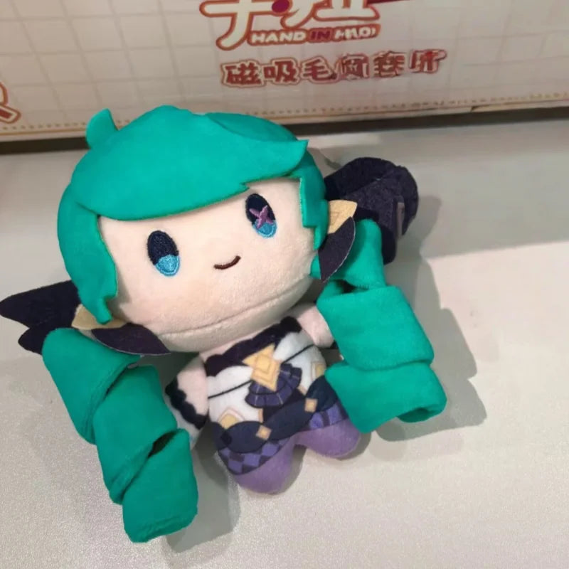 Pumki Genuine League Of Legends Hand-in-Hand Magnetic Plush Keychain Blind Box Series Collectible Toy Pendant Decorative Gift