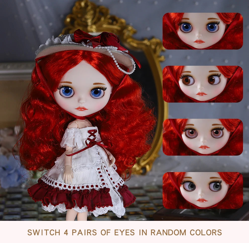 ICY DBS Blyth Doll White Skin Joint Body 1/6 BJD Special Price OB24 Toy Gift