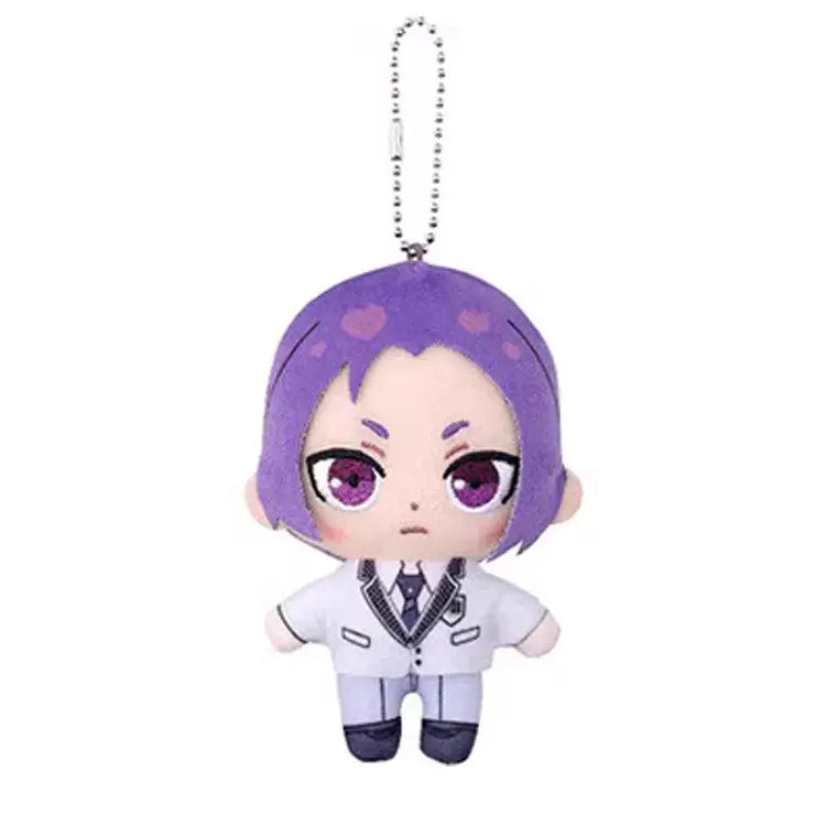 Bandai Blue Lock Plush Keychain Gacha Nunu Stuffed Pendant Chigiri Hyoma Reo Mikage Isagi Yoichi Anime Collectible Bag Accessory