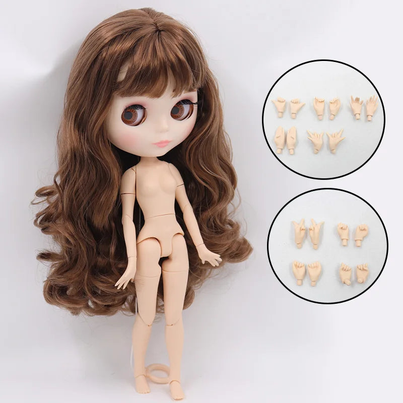 ICY DBS Blyth Doll White Skin Joint Body 1/6 BJD Special Price OB24 Toy Gift