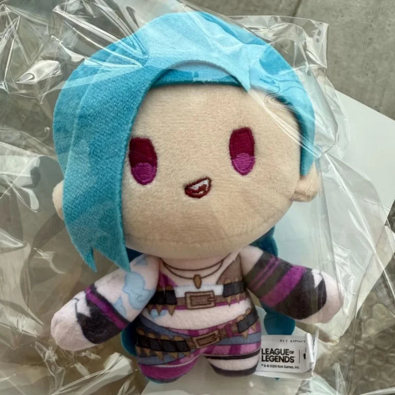 Pumki Genuine League Of Legends Hand-in-Hand Magnetic Plush Keychain Blind Box Series Collectible Toy Pendant Decorative Gift