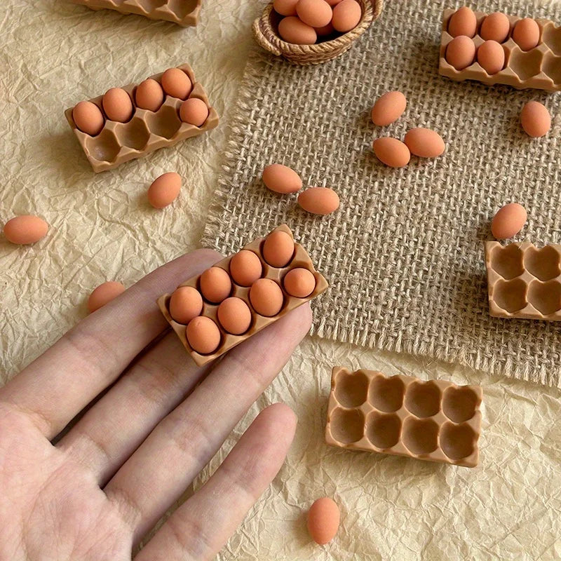 1:12 Scale Miniature Kitchen Set, Realistic Resin Dollhouse Decor for Collectors Display, Desktop Ornament and Craft Projects