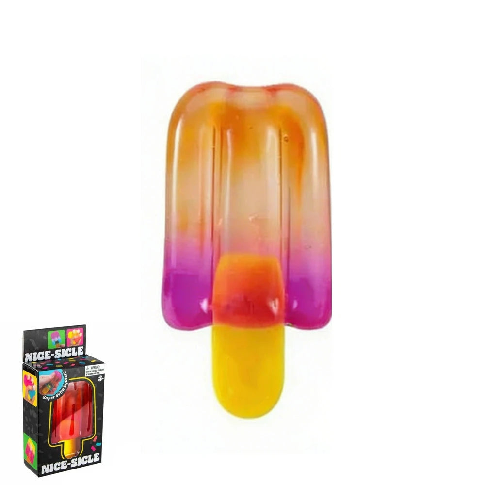 Schylling Needoh Popsicle Blind Box Cube Sensory Stress Relief Squishy Cube Anti-Anxiety Squeeze Object for Birthday Gift Toy