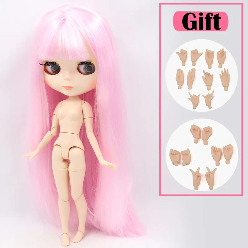 ICY DBS Blyth Doll White Skin Joint Body 1/6 BJD Special Price OB24 Toy Gift