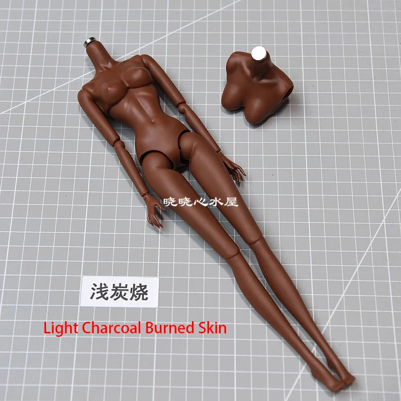 NEW LULY/Supermodel Doll Body Toy 12 Skin Tones High Quality With Replacement Big Boobs 1/6 Body Parts Removable For Babi Doll