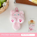 Cute Plush Cat Doll Pendant Girl Backpack Doll Pendant Couple Bag Keychain Decorative Gift