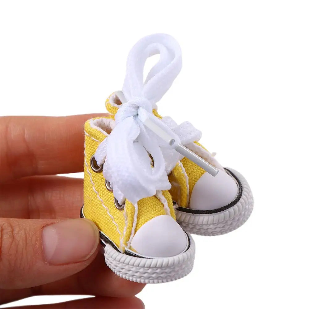 Dolls Accessories 3.5CM/5cm Sneakers Shoes Mini Shoes For Children Blyth Shoes Canvas Shoes Shoes