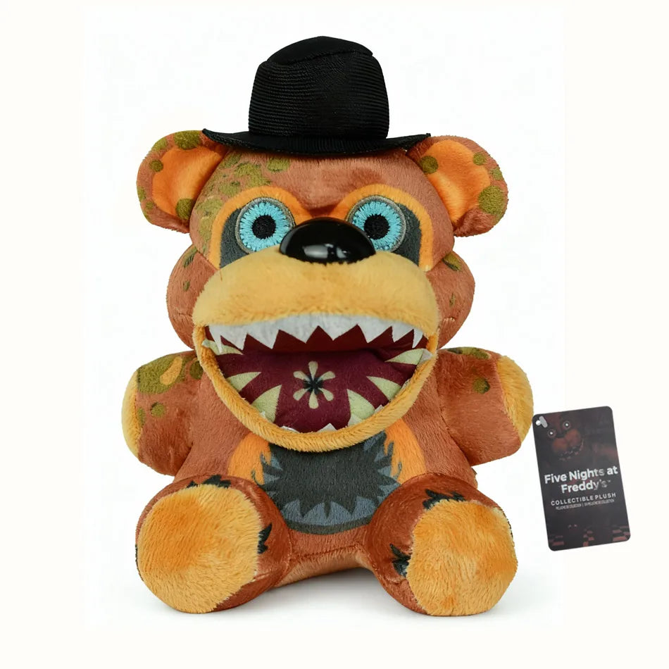 2025New FiveNight At Freddy Fnaf Cute Plush Toys Doll Bonnie Bear Foxy Cartoon Stuffed Dolls Freddy Toys For Children Fans Gifts