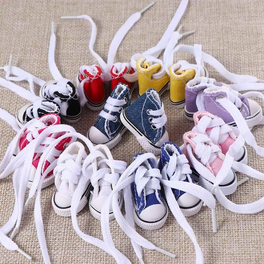 Dolls Accessories 3.5CM/5cm Sneakers Shoes Mini Shoes For Children Blyth Shoes Canvas Shoes Shoes