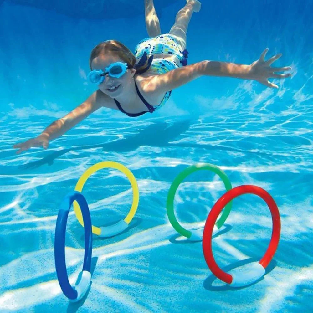 Kids Summer Shark Rocket Throwing Toy Swimming Pool Dive Game Water Fun Games Pool Toys Baby Water Educational Bath Toys Gifts