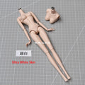 NEW LULY/Supermodel Doll Body Toy 12 Skin Tones High Quality With Replacement Big Boobs 1/6 Body Parts Removable For Babi Doll