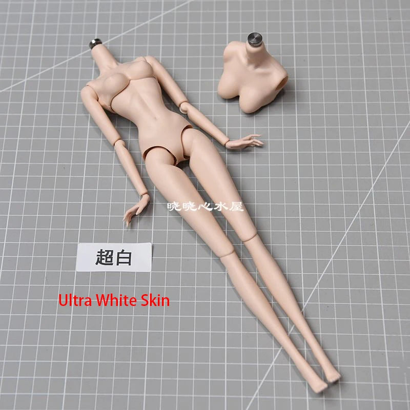 NEW LULY/Supermodel Doll Body Toy 12 Skin Tones High Quality With Replacement Big Boobs 1/6 Body Parts Removable For Babi Doll