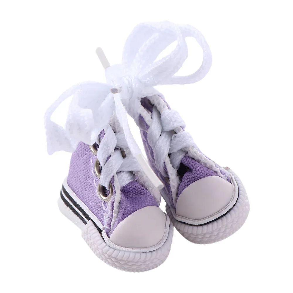 Dolls Accessories 3.5CM/5cm Sneakers Shoes Mini Shoes For Children Blyth Shoes Canvas Shoes Shoes